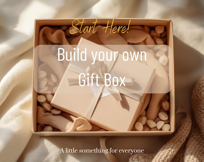 Build Your Own Custom Gift Box – Handpicked Curated Items | Personalized Self Care, Spa, or Cozy Gift Set | Choose Your Favorites