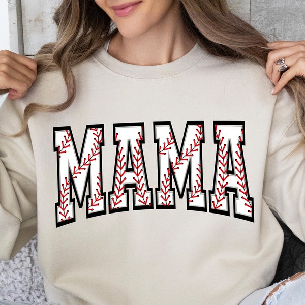 Baseball Mama PNG design, Sublimation Png, Mothers Day Png Design, Varsity Mama Png, Png tee shirt, Trendy mothers day png baseball mama png