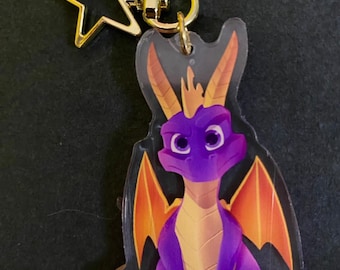 Spyro 2.5" Acrylic Keychain