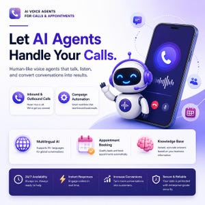AI Calling Agent SaaS Platform | Lead Automation & Appointment Booking System | AI Calling CRM and Call Campaign Software