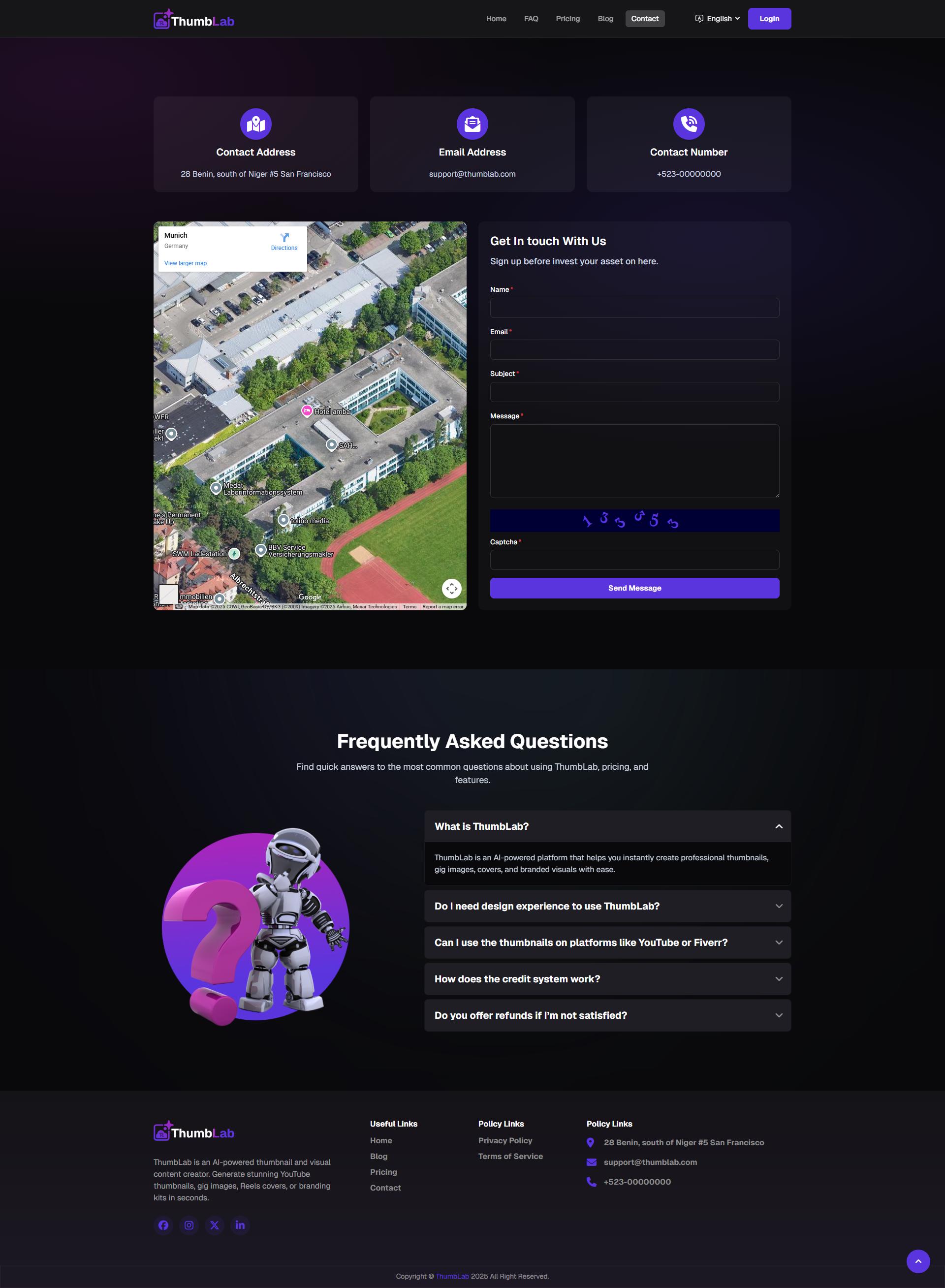 AI Thumbnail Generator Saas Platform | Youtube Thumbnail Creator ...