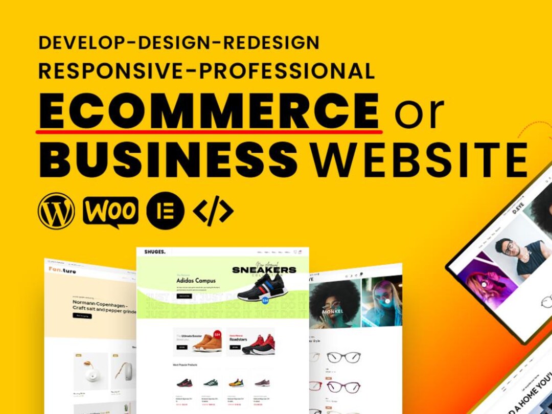 Custom Wordpress Ecommerce Website Design: Online Store Setup - Etsy