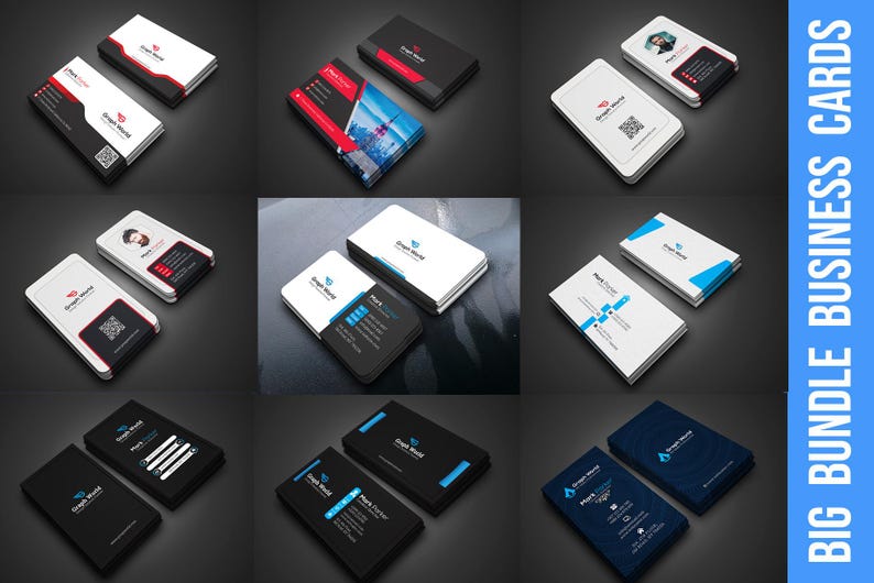 1000+ Business Card Templates Canva & Commercial Use