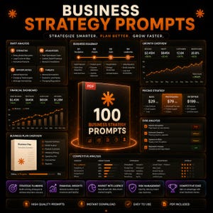 100 Claude AI Power Prompts | Claude Prompt Bundle | Business, Marketing, Coding, Writing & Productivity AI Prompt Pack image 9