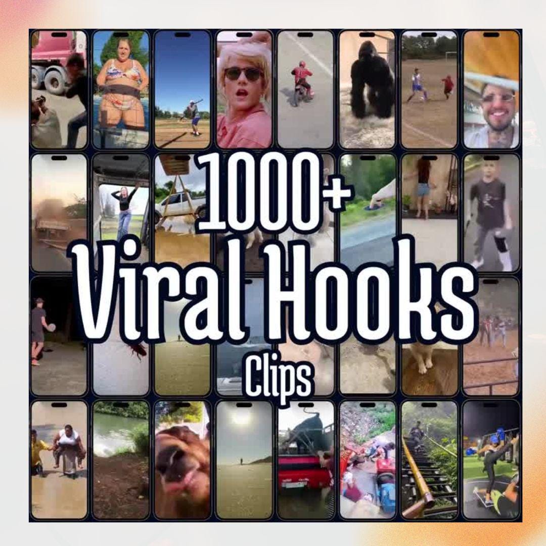1000+ Viral Hook Reels Bundle | Create Viral Content Hooks | Instagram ...