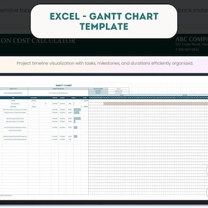 Gantt Chart Template, spreadsheet template excel, excel template business, invoice template excel, excel template project management