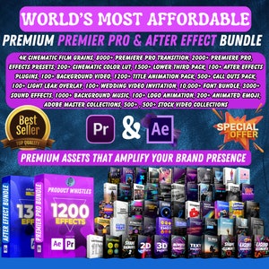 Video Editing Premium Assets, Video Editing, luts video editing, social media content, Transitions, Motions, Premier pro, and aftereffects