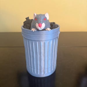 Ratte Mülleimer MTG Deck Box | Pokemon | YuGiOh | Kommandant | Deck Box für 100 Karten | Magic the Gathering | Ed