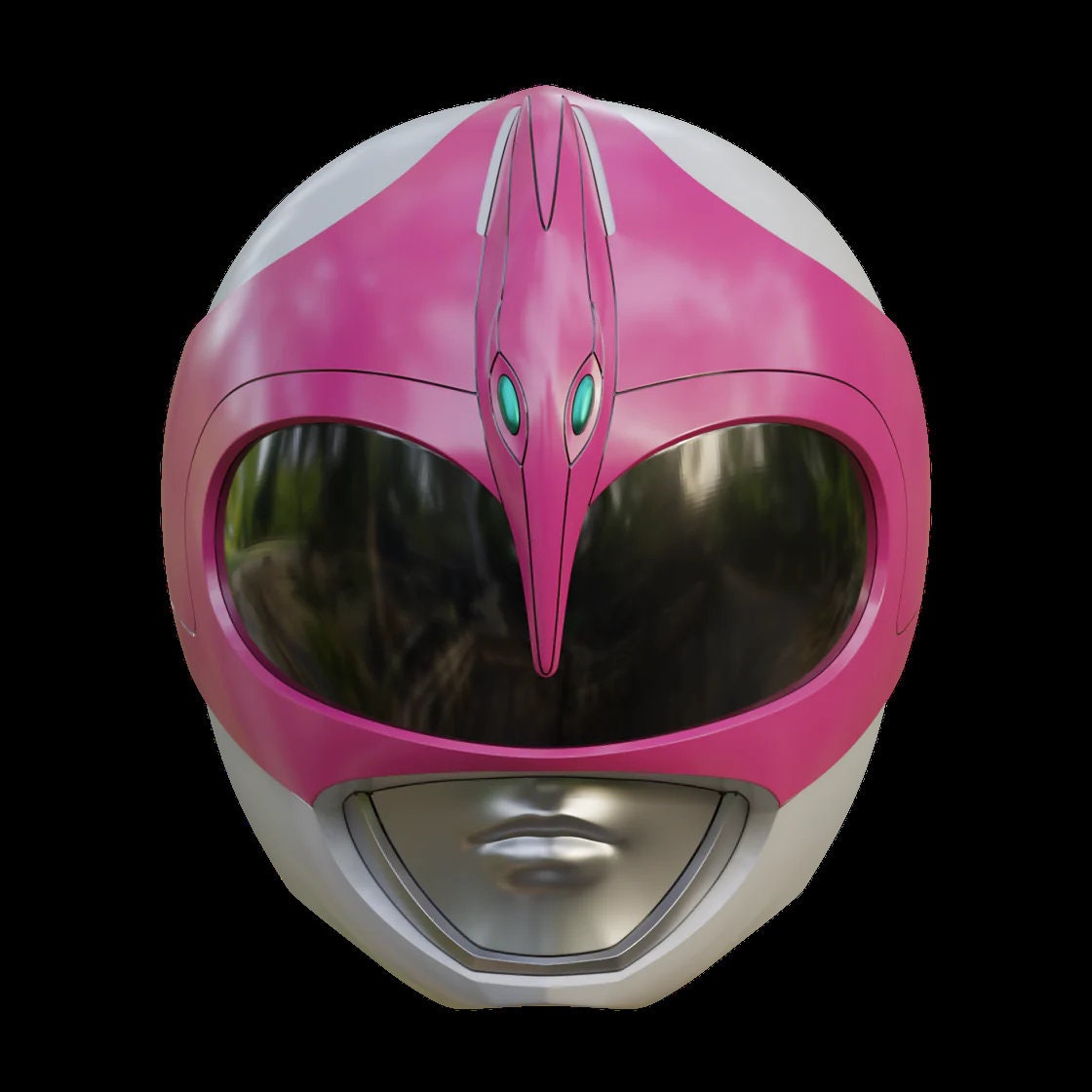 Pink Ranger Helmet - Etsy UK, حجم الصورة 1120x1120