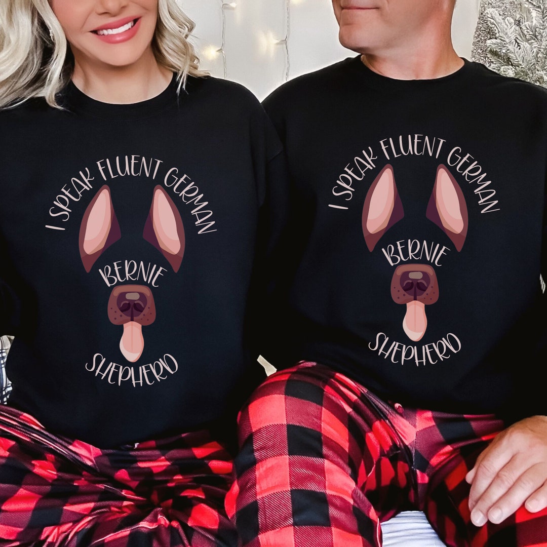 German Shepherd Shirt Custom Dog Mom Crewneck Sweater German Etsy