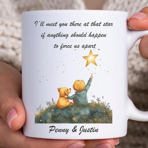 Dog and Owner Personalized Coffee Cup, Dog Memorial Gift, Custom Pet Keepsake, Pet Loss Gift, Customizable Mug, Country Design, New Puppy
