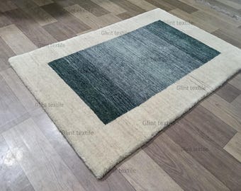 Netural Wool Area Rug Gabbeh Rug 9x12 Rug 8x10 Rug Living Room Bedroom Rug 5x8 6x9 7x10 9x12 9x13 10x14 12x15 Rug Custom Rug Runner Availble