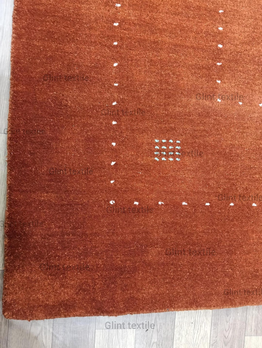 Rust Color Wool Area Rug Gabbeh Rug 8x10 Rug Living Room Bedroom Rug ...