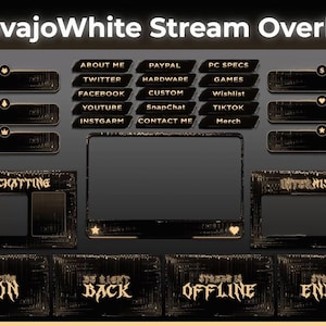 Animated Twitch Overlay Cyberpunk Neon, Digital Download, Stream Package, Twitch Alerts, Webcam Overlays, Panels, Stream Transition