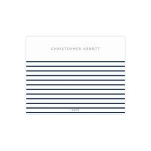 Collezione Marinière (seleziona colore) / Set da 30 pezzi (sfuso) / Confezione di biglietti e buste personalizzati personalizzati