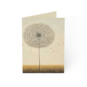 Pack de cartes de voeux vierges (Je vous souhaite) | anniversaire, je pense à vous, félicitations | Ensemble de 10 pièces (en vrac)