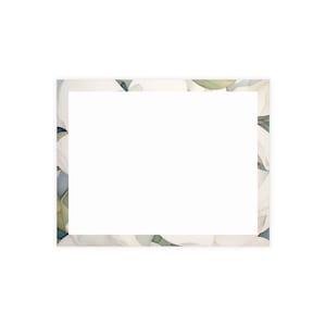 Geschilderde Flora-collectie (selecteer ontwerp) | 30-delige set (bulk) | Blanco notitiekaart en enveloppakket