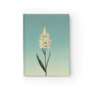 Yucca Flower (NM)  | Rule Line Pages | Hardcover Notebook Journal | New Mexico State Flower Collection