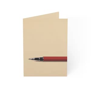 Blank Greeting Card Pack (Schreiben, um zu sagen) | Fräulein Sie, Danke, Glückwünsche | 10 Stück Set (Bulk)