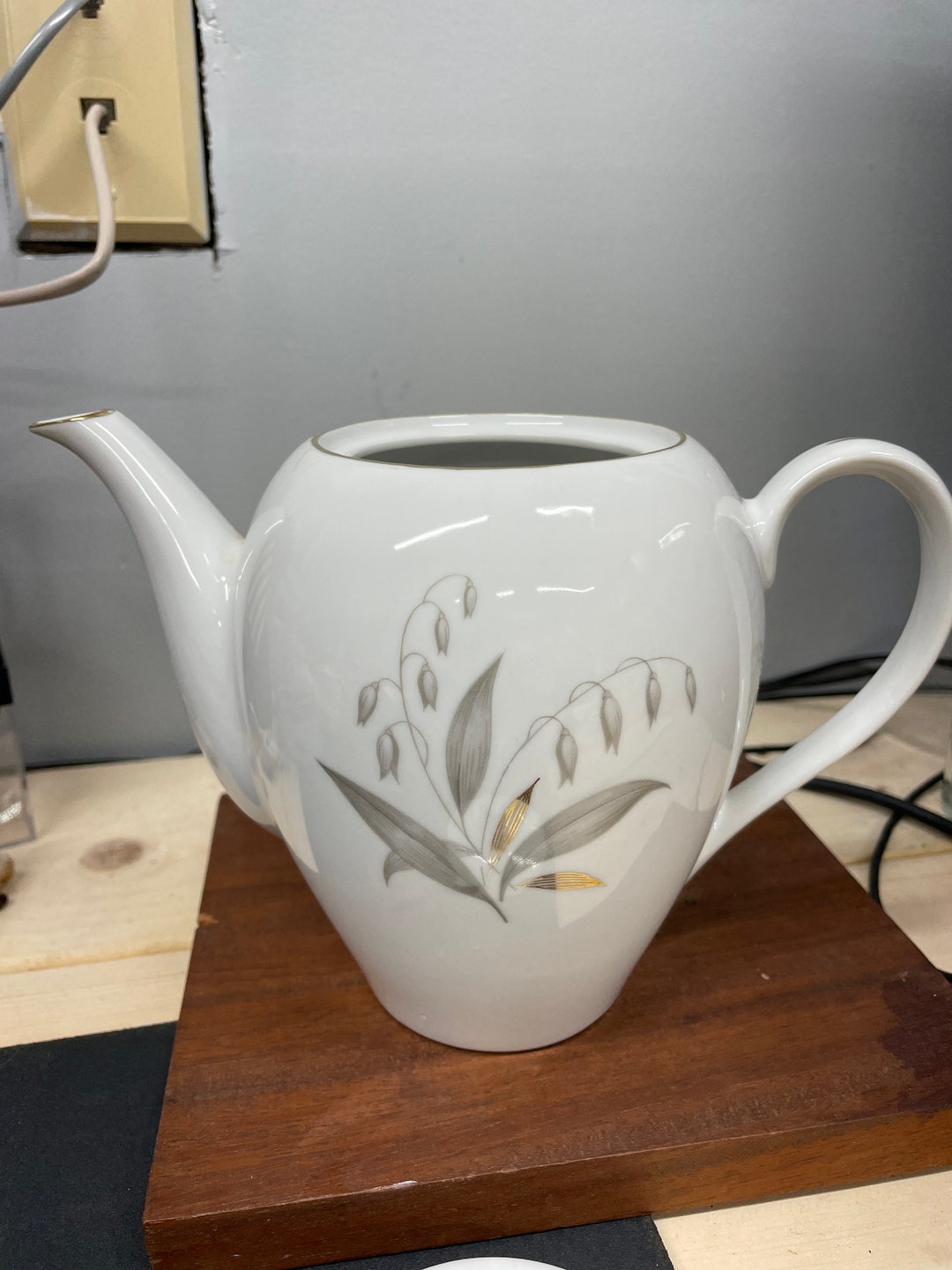 Golden Rhapsody Teapot Etsy