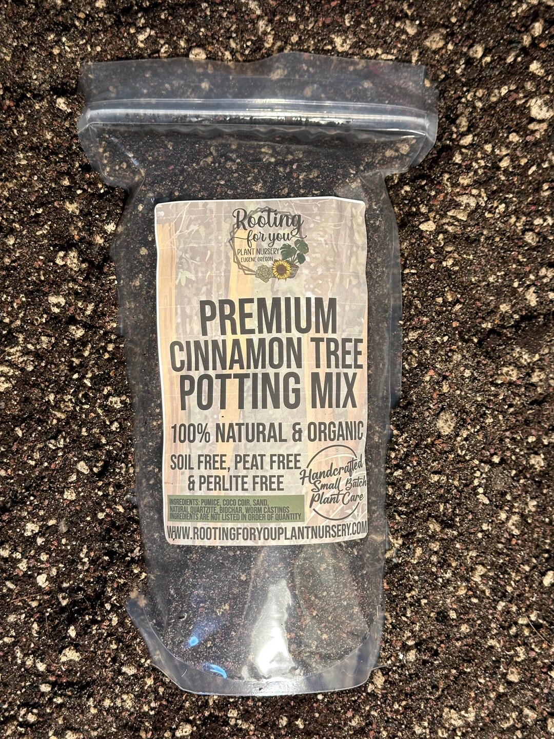 CINNAMON TREE Premium Soil Less Potting Mix Oregon Licensed Nursery ...