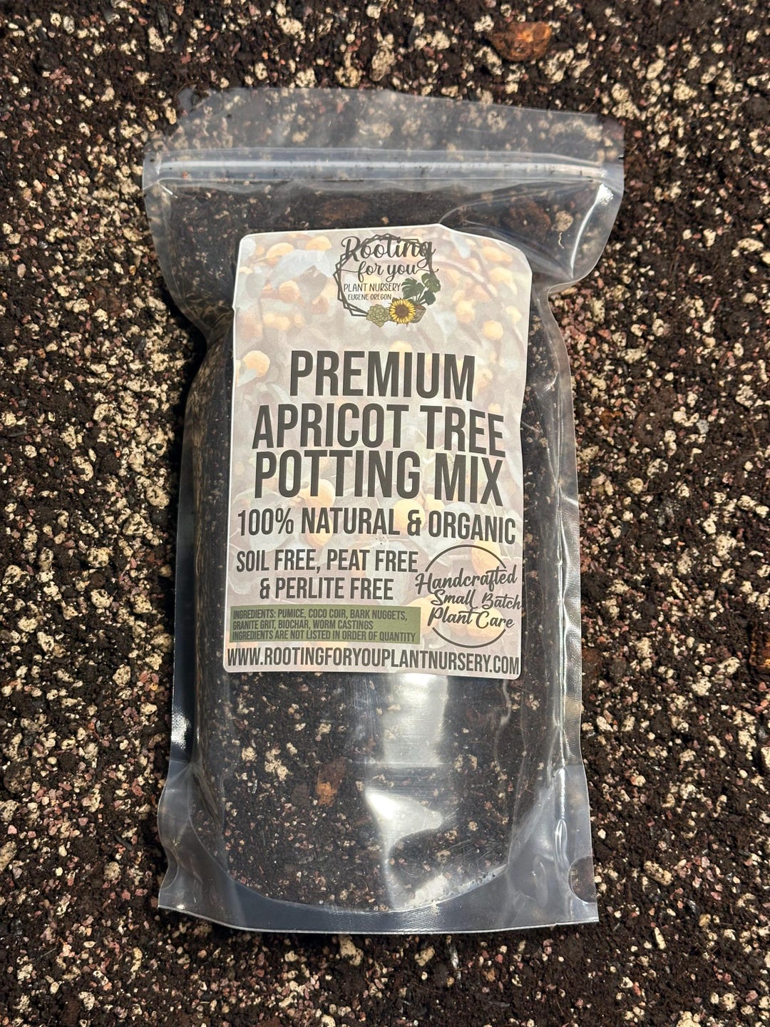 APRICOT TREE Premium Soil Less Potting Mix Oregon Licensed Nursery - - Etsy