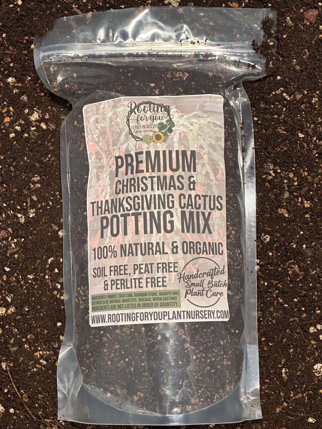 Christmas and Thanksgiving CACTUS Premium Soil Less Potting Mix Oregon ...