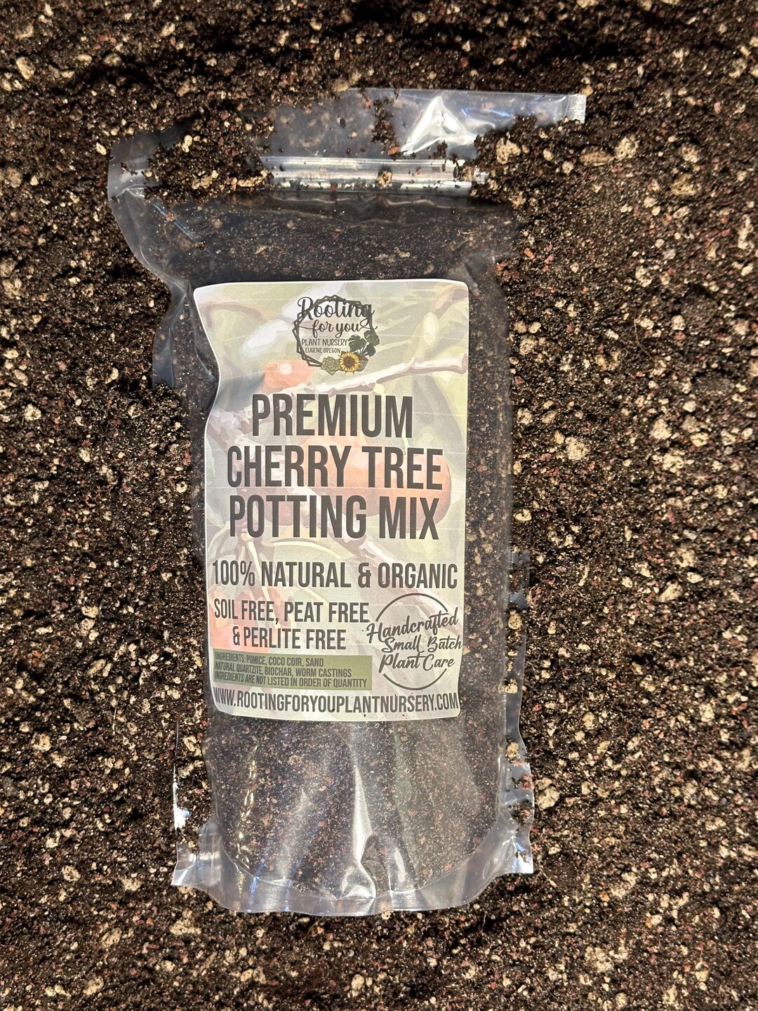CHERRY TREE Premium Soil Less Potting Mix Oregon Licensed Nursery - - Etsy