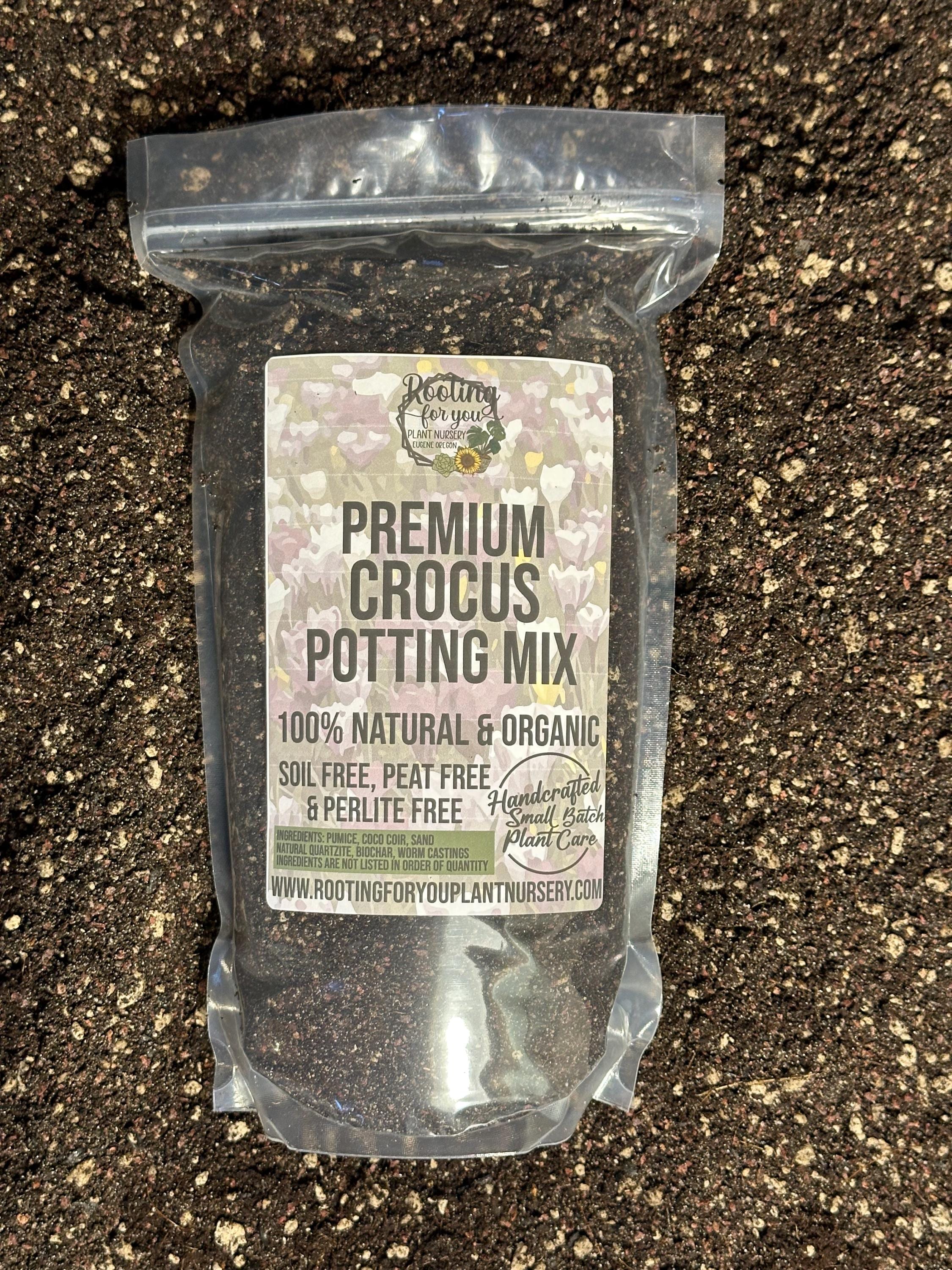 CROCUS Premium Soil Less Potting Mix Oregon Licensed Nursery - - Etsy