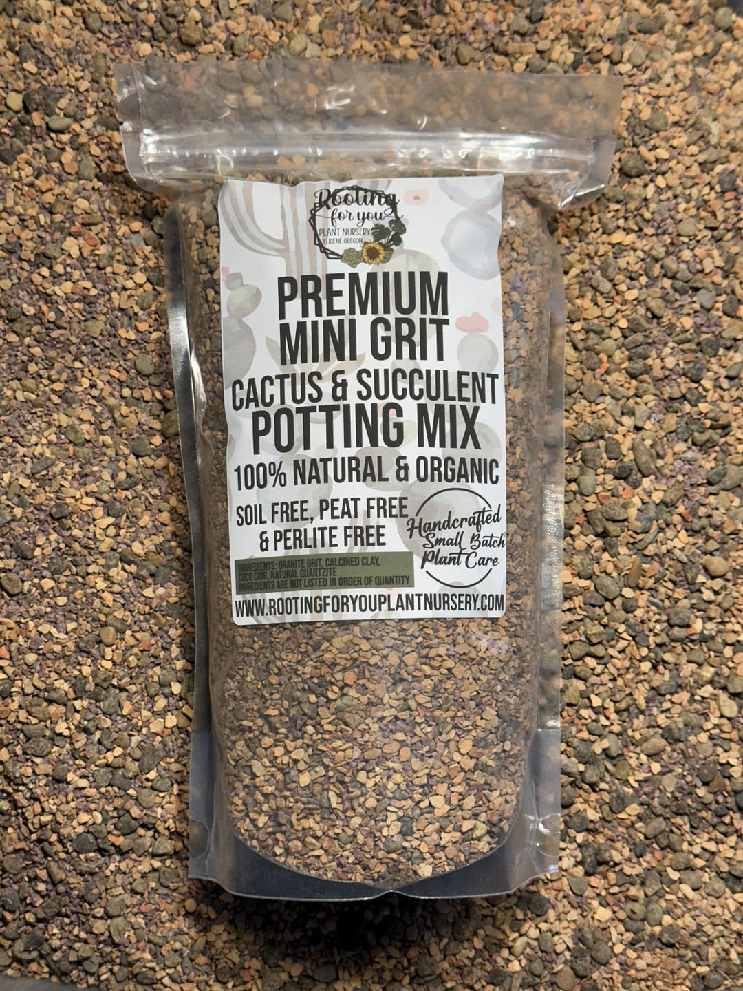 Mini Grit CACTUS & SUCCULENT Premium Soil Less Potting Mix Oregon ...