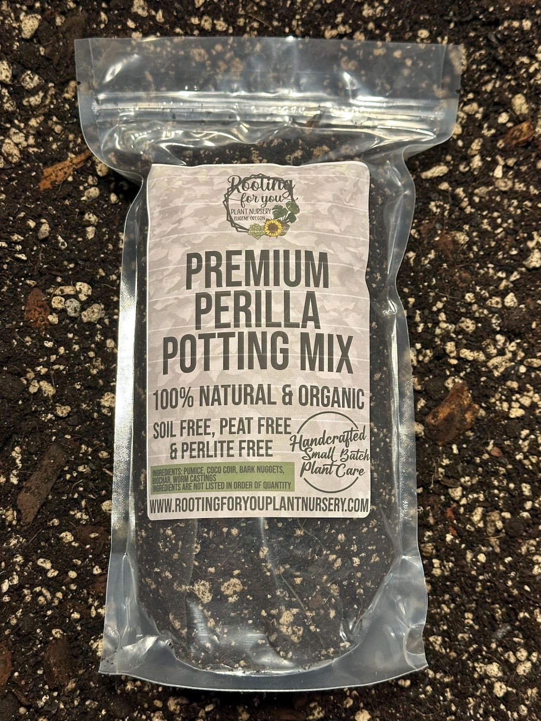 PERILLA Premium Soil Less Potting Mix Oregon Licensed Nursery - - Etsy