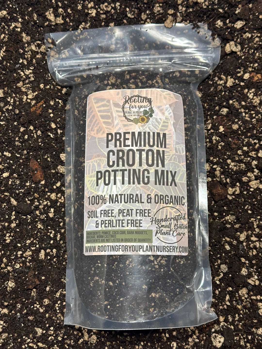 CROTON Premium Soil Less Potting Mix Oregon Licensed Nursery - - Etsy