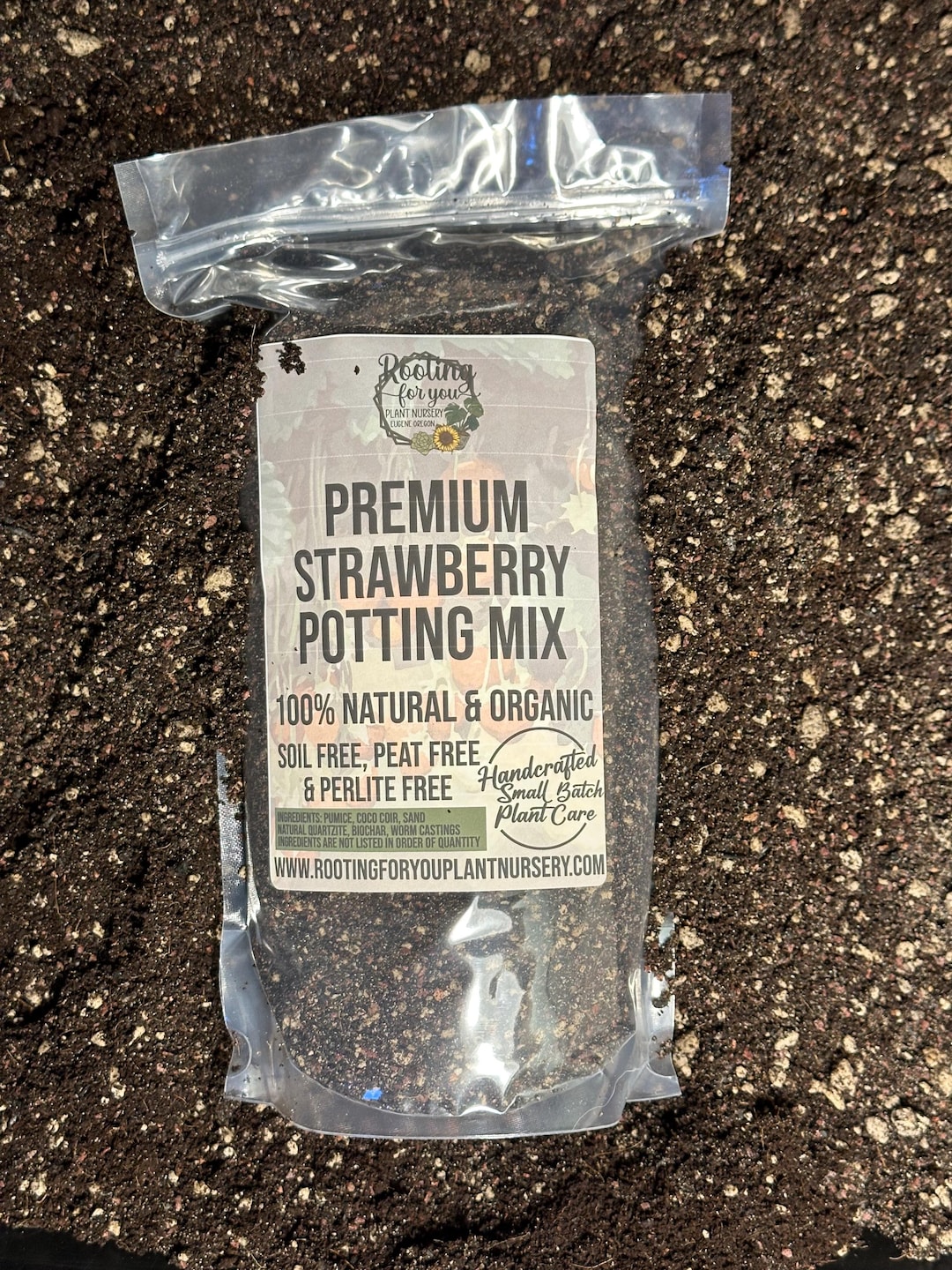 STRAWBERRY Premium Soil Less Potting Mix Oregon Licensed Nursery - - Etsy
