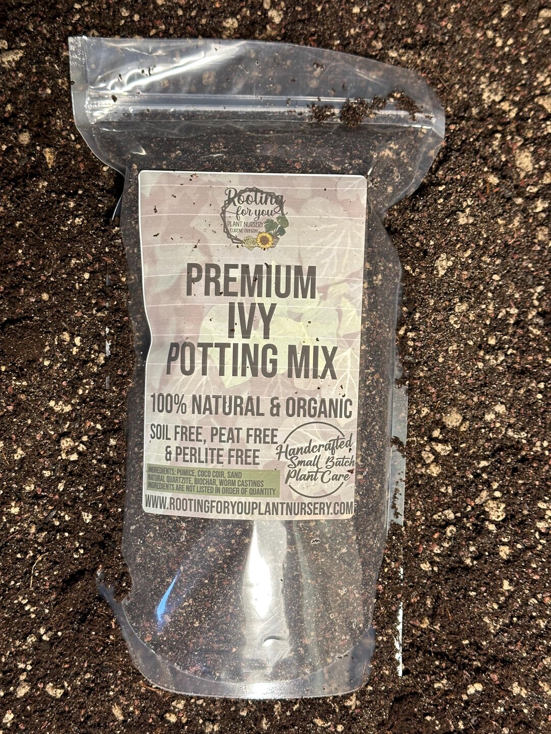 IVY Premium Soil Less Potting Mix Oregon Licensed Nursery - - Etsy