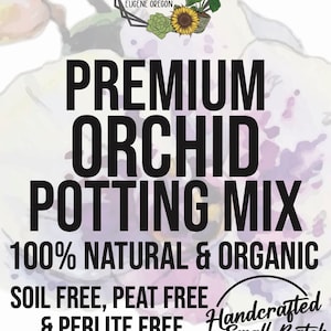 ORCHID Premium Soil Less Potting Mix Oregon Licensed Nursery - - Etsy