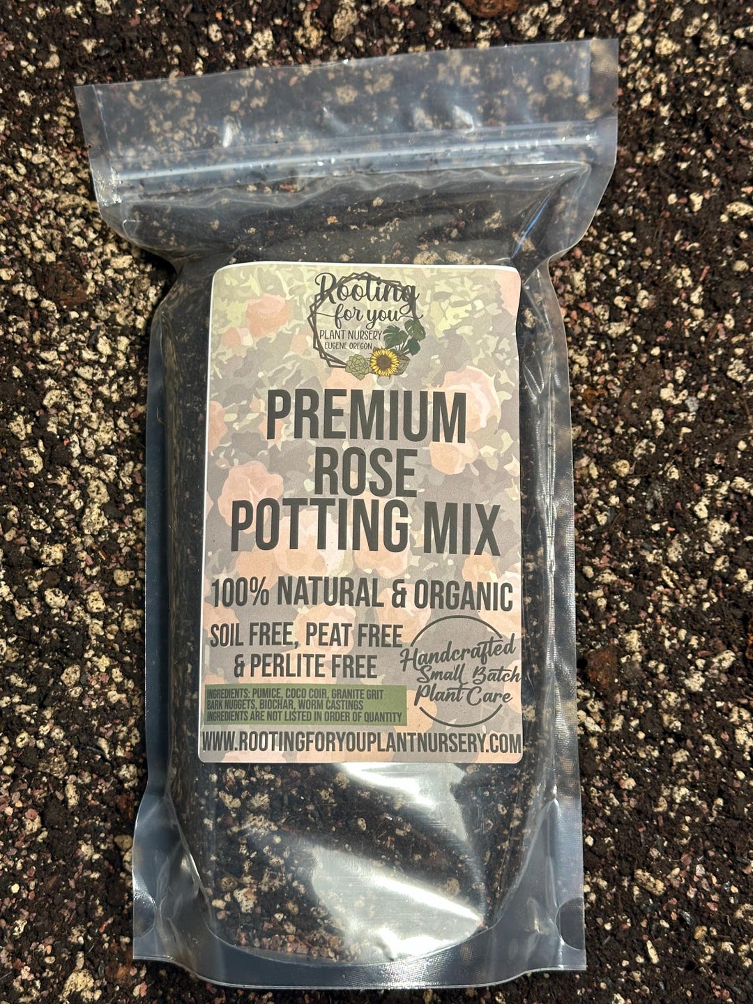 ROSE Premium Soil Less Potting Mix Oregon Licensed Nursery - - Etsy