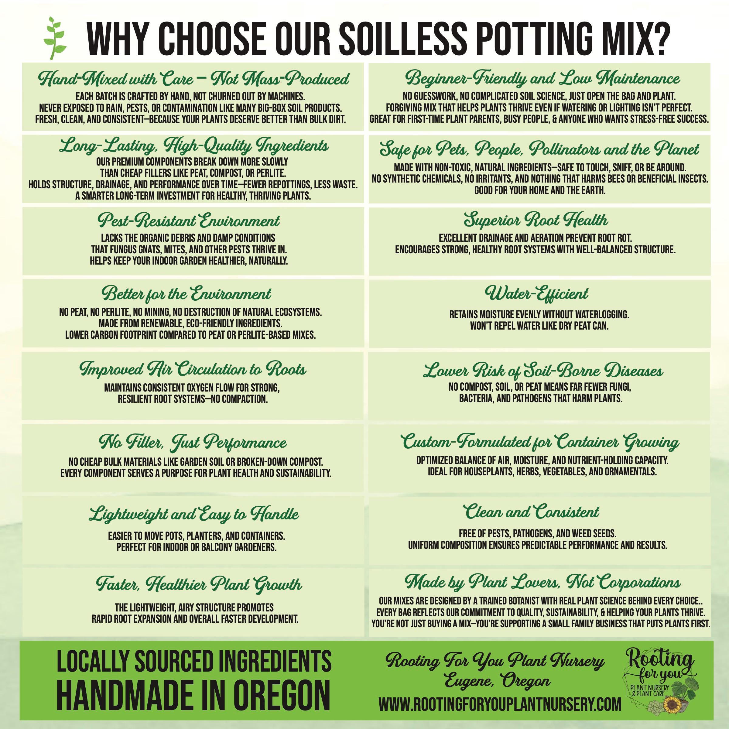 LAVENDER Premium Soil Less Potting Mix Oregon Licensed Nursery - - Etsy