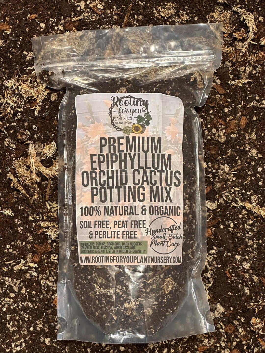 Epiphyllum Orchid Cactus Premium Soil Less Potting Mix Oregon Licensed ...