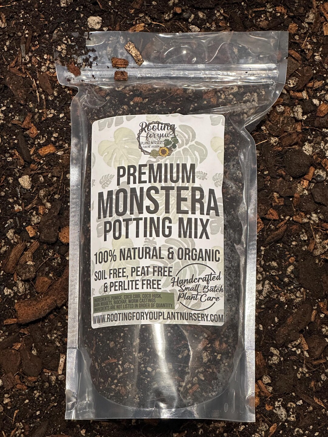 Monstera Premium Soil Less Potting Mix Oregon Licensed Nursery - Etsy