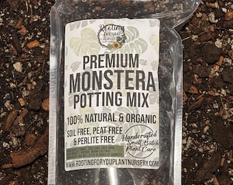 Monstera Premium Soil Less Potting Mix Oregon Licensed Nursery
