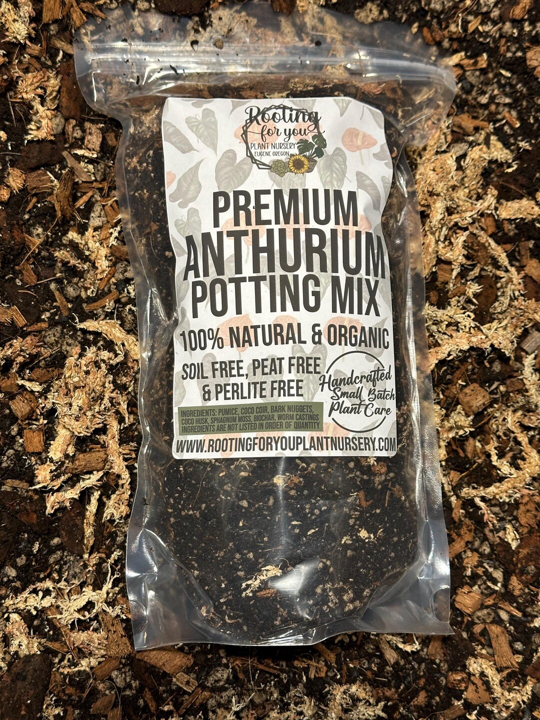 ANTHURIUM Premium Soil Less Potting Mix Oregon Licensed Nursery - - Etsy