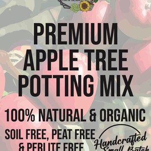 Apple Tree Premium Soil Less Potting Mix Oregon Licensed Nursery - - Etsy