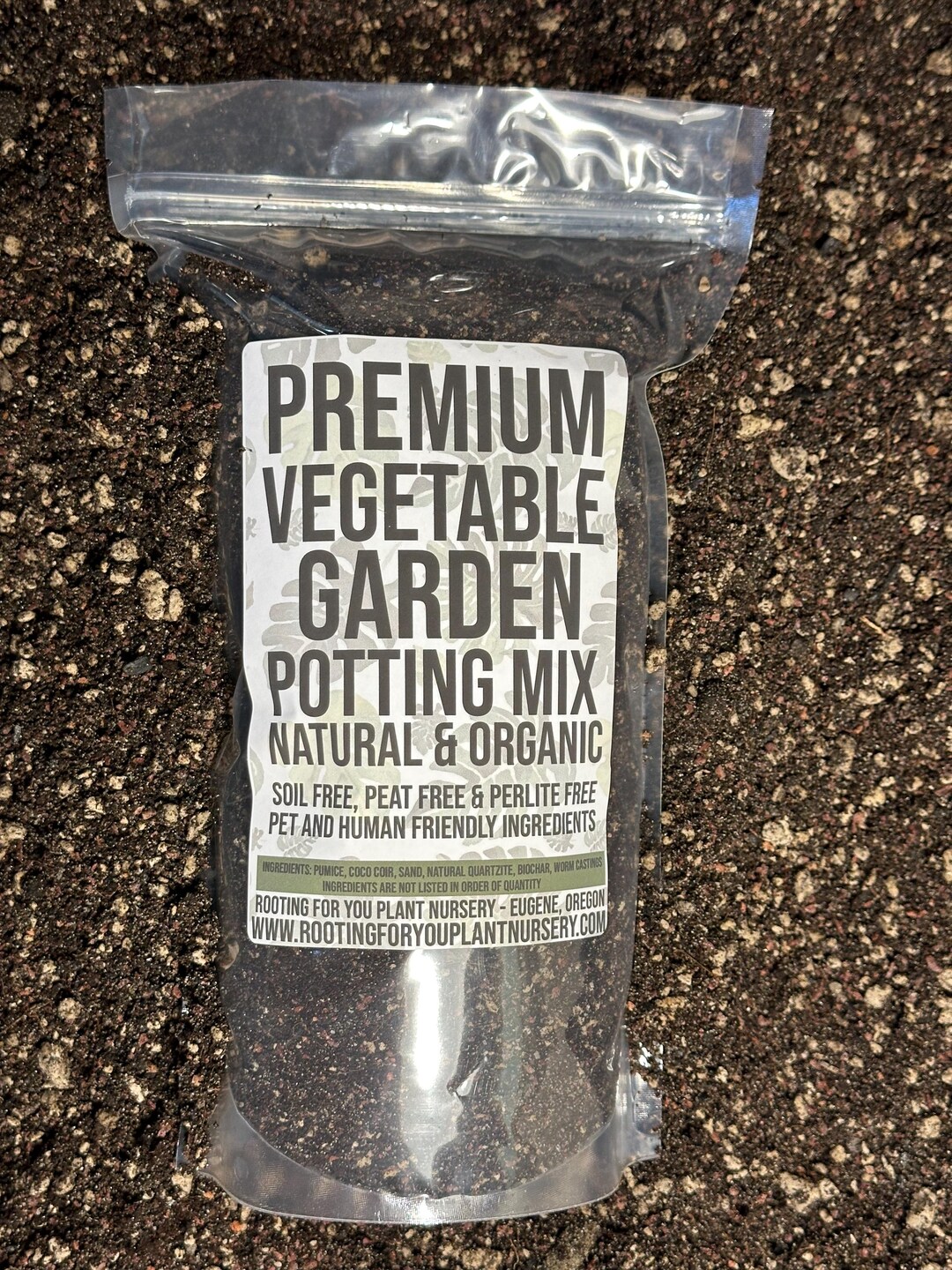 Vegetable Garden Premium Soil Less Potting Mix Oregon Licensed Nursery ...