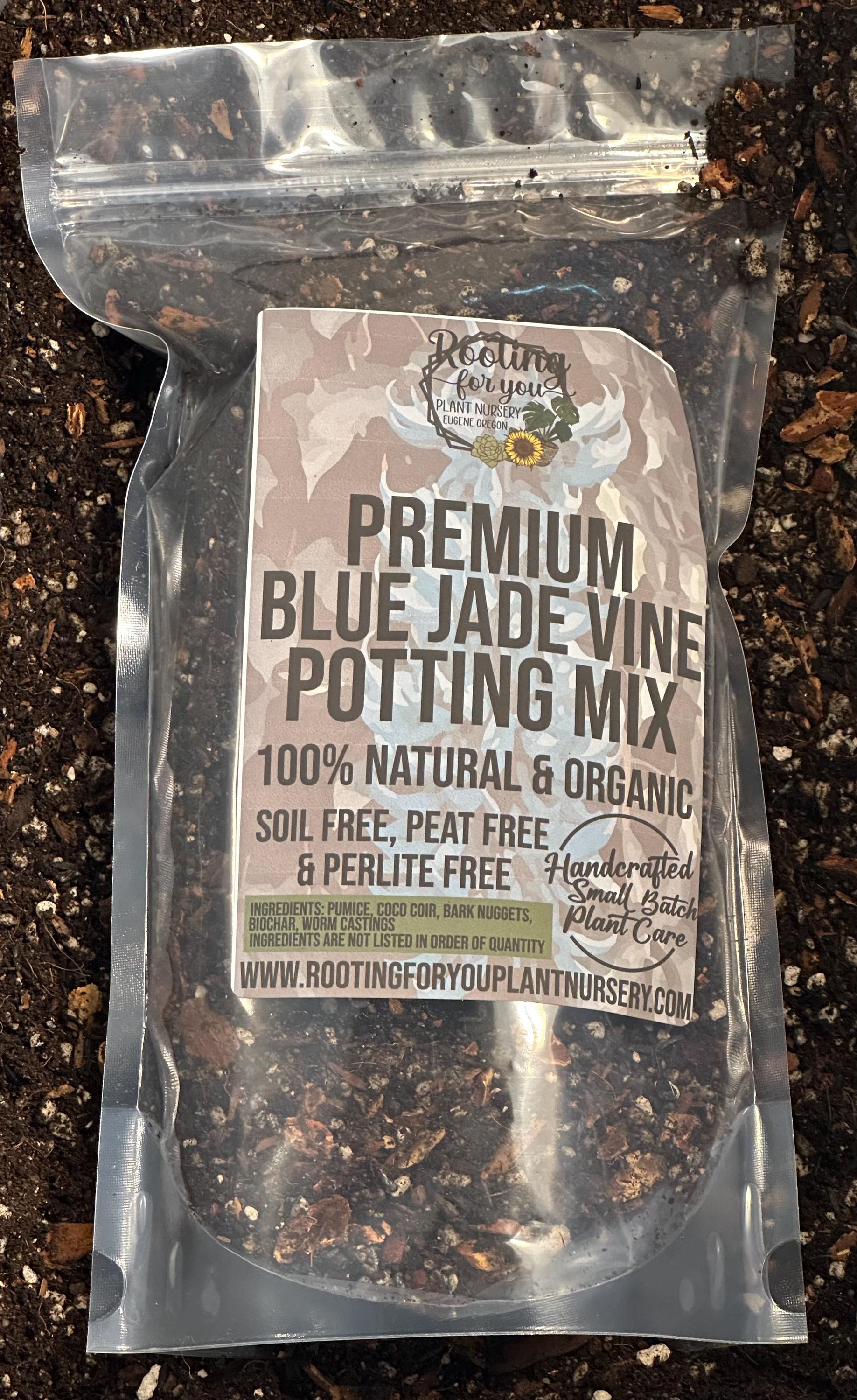 BLUE JADE VINE Premium Soil Less Potting Mix Oregon Licensed Nursery - -  Etsy