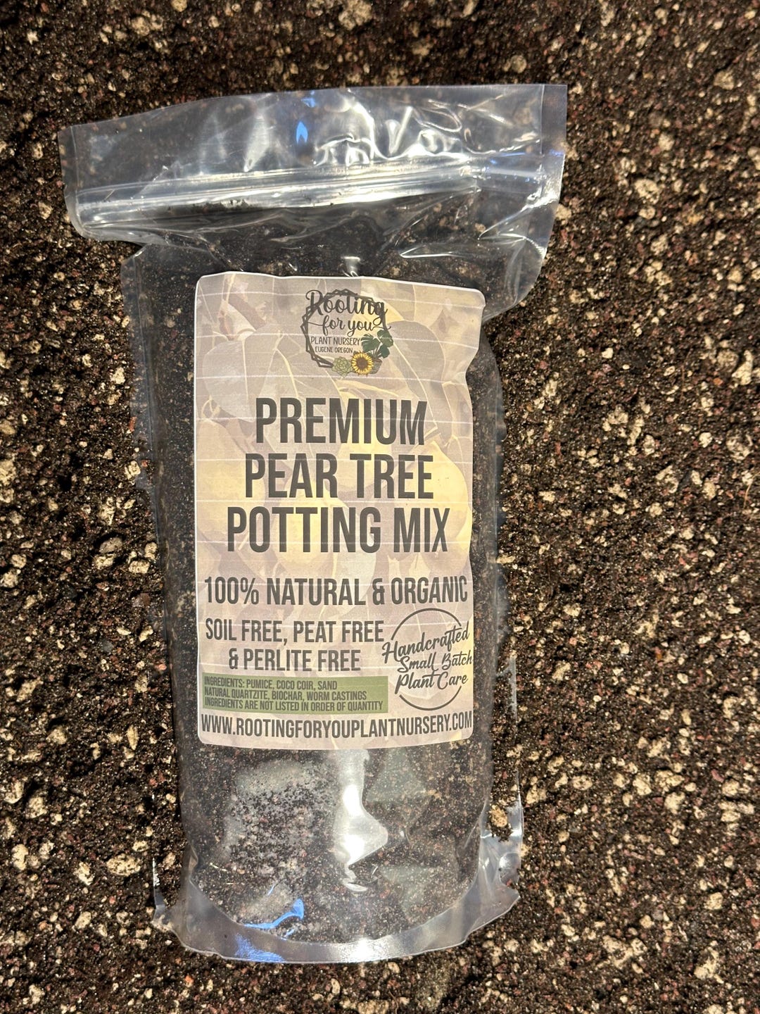 PEAR TREE Premium Soil Less Potting Mix Oregon Licensed Nursery - - Etsy