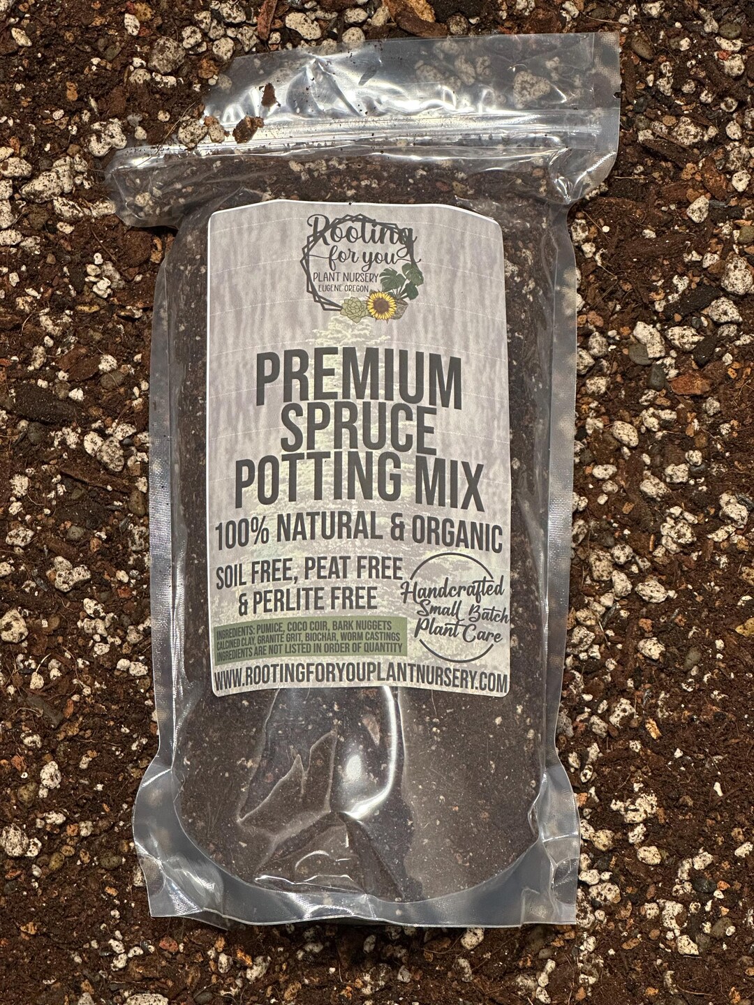 SPRUCE Premium Soil Less Potting Mix Oregon Licensed Nursery - - Etsy
