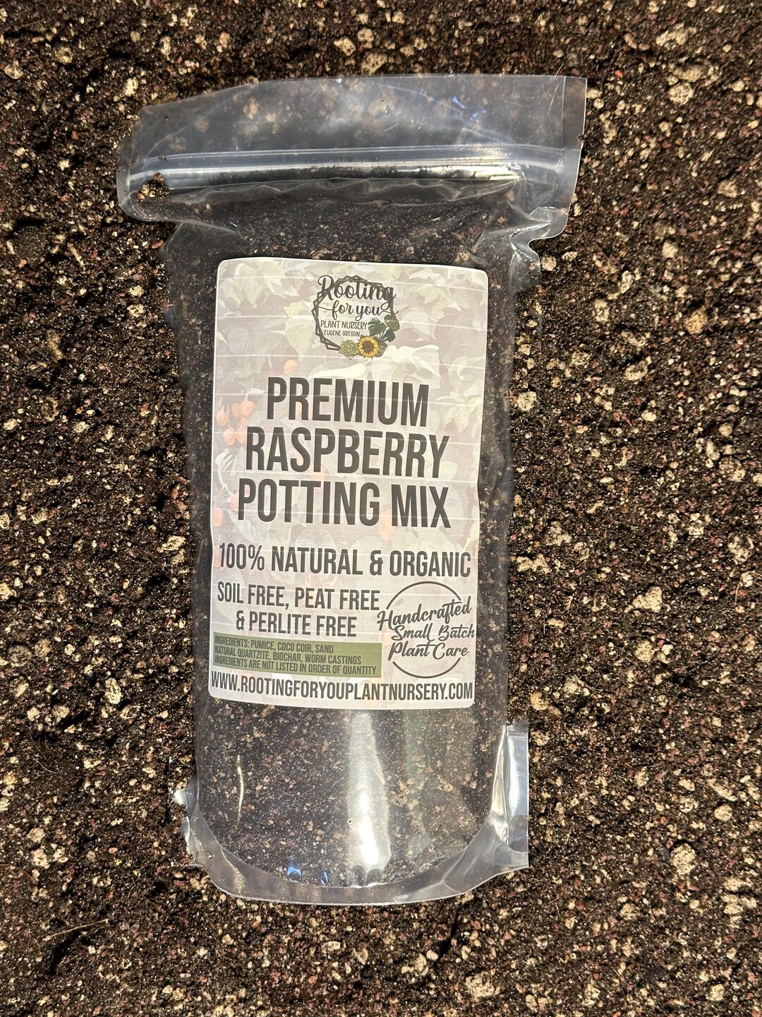 RASPBERRY Premium Soil Less Potting Mix Oregon Licensed Nursery - - Etsy