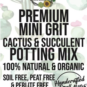 Mini Grit CACTUS & SUCCULENT Premium Soil Less Potting Mix Oregon ...