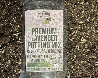 LAVENDER Premium Soil Less Potting Mix Oregon Licensed Nursery -