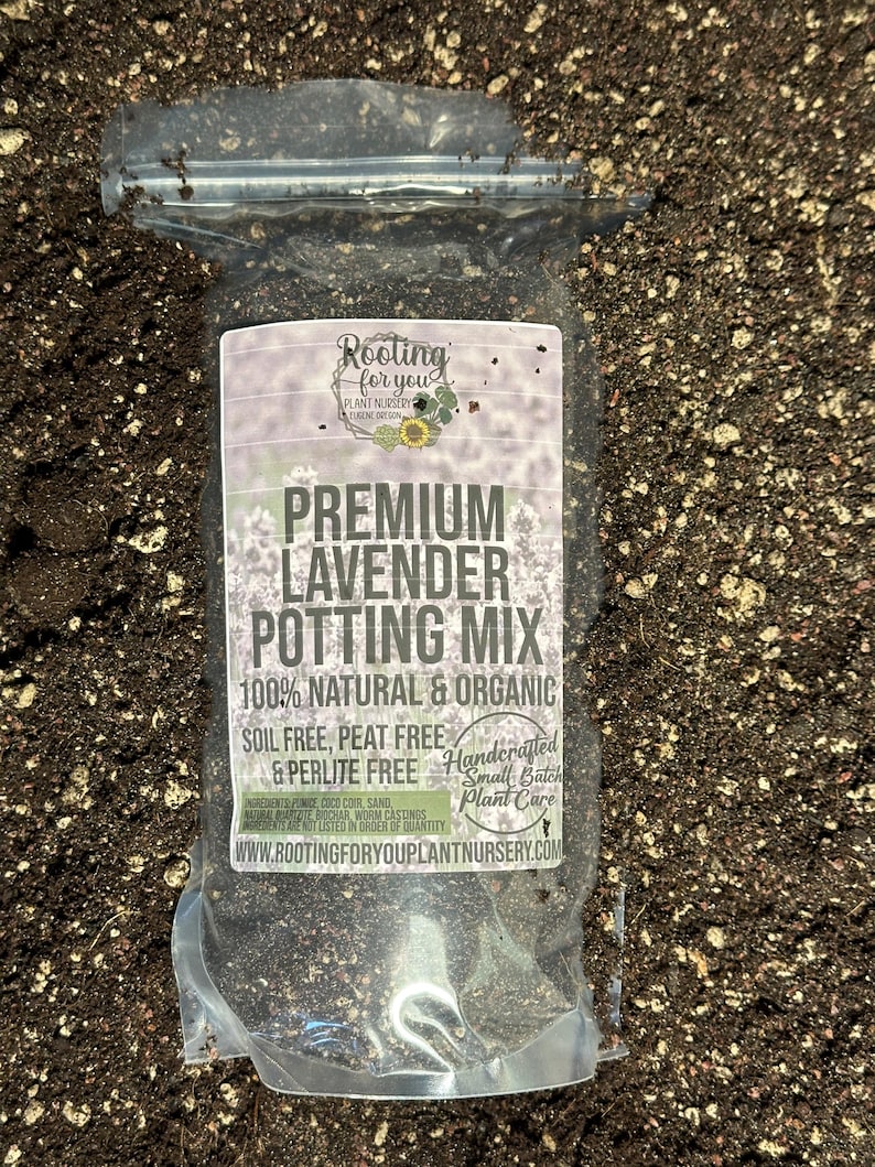 LAVENDER Premium Soil Less Potting Mix Oregon Licensed Nursery - - Etsy